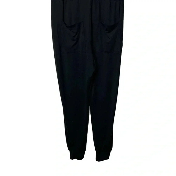 1695. HEARTLOOM SLEEVELESS JUMPSUIT BLACK IN COLOR SIZE XSMALL V NECKLINE - Picture 10 of 10